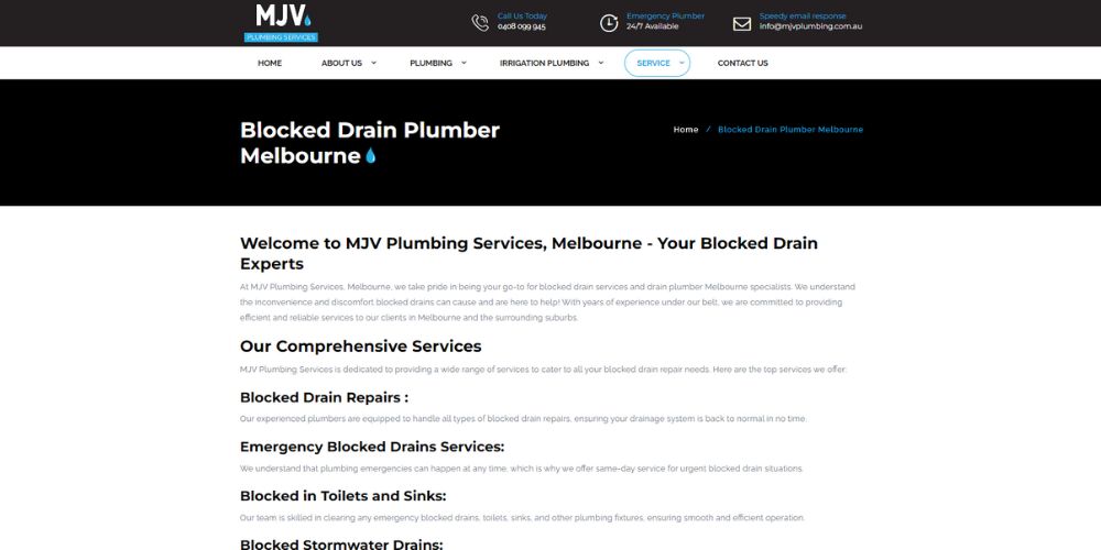 MJV Plumbing