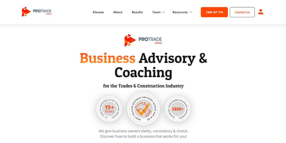 Protrade United, Tradie Business Coaching